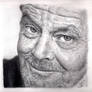 Pencil Portrait of Jack Nicolson