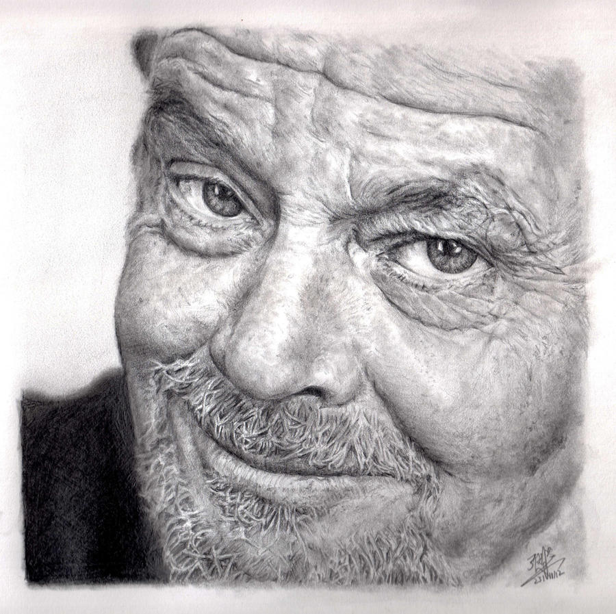 Pencil Portrait of Jack Nicolson