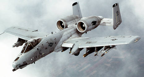 A-10 Thunderbolt II In-flight-2