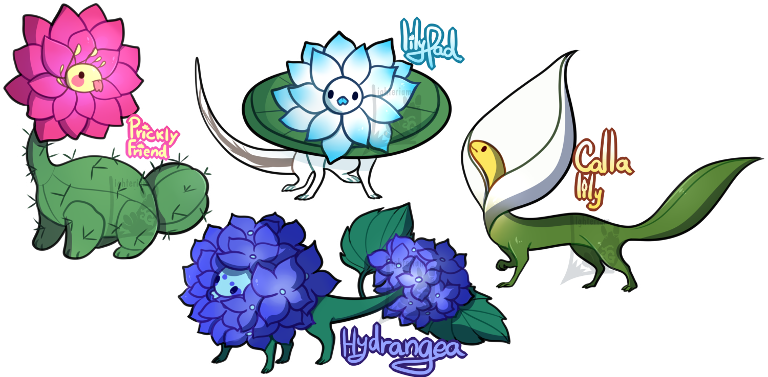 Flowery lizards - OTA CLOSED