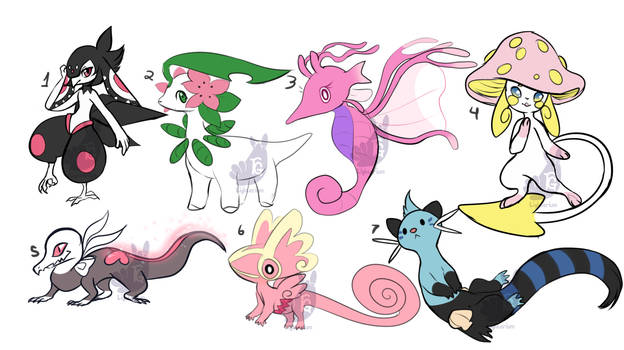 Pokemon design adopt batch closed