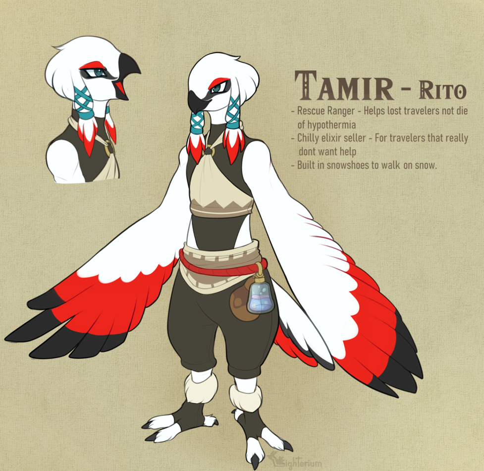 Rito oc by Lighterium on DeviantArt