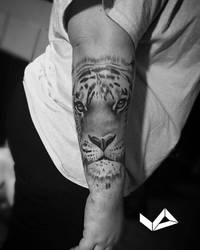 Tiger Tattoo @jdespinart