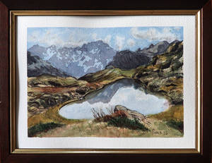 Memories of a mountain lake drawing deviantart archiwyzard