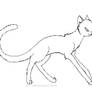 FREE cat lineart