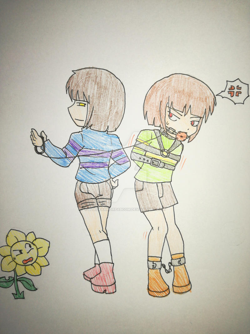 Undertale Frisk Strike Back By BlackArmorPABCOM On DeviantArt