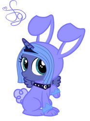 150402  Safe Princess-luna Filly Cute Woona Bunny-