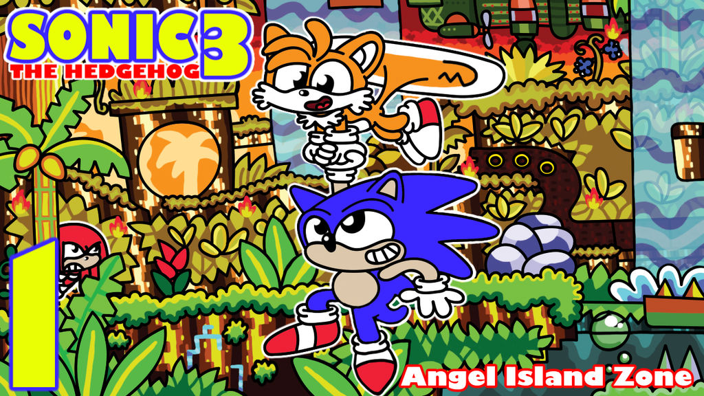 Island zone. Sonic 3 Angel Island. Angel Island Sonic. Sonic the Hedgehog 3 Angel Island. Соник три остров ангелов.
