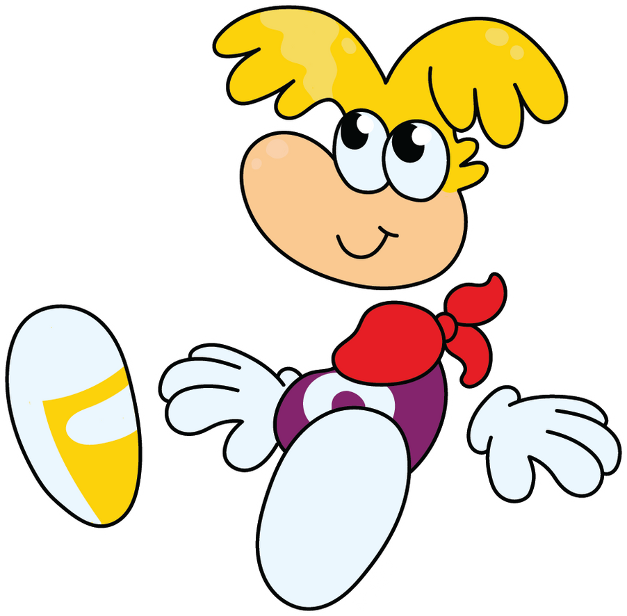 Just a happy Rayman... by diuky on DeviantArt