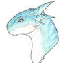 Blue Dragon Head