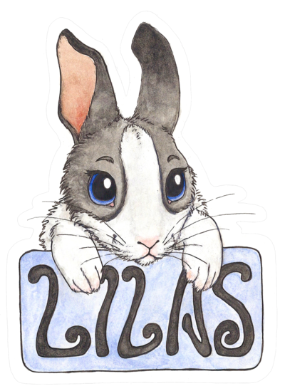 Lilas bust badge by samuraichai