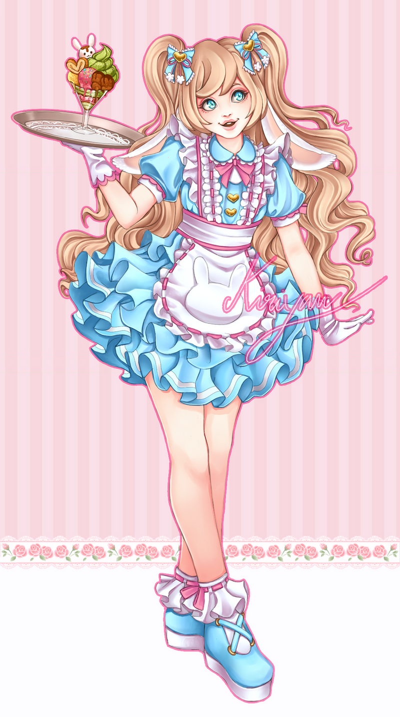 Kemonomimi Bunny Commission by Kiriyan on DeviantArt