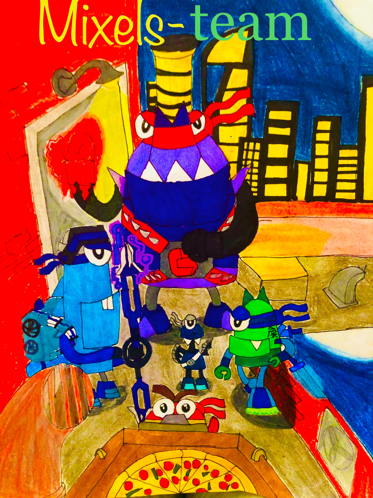 Mixels-team by cronnover on DeviantArt