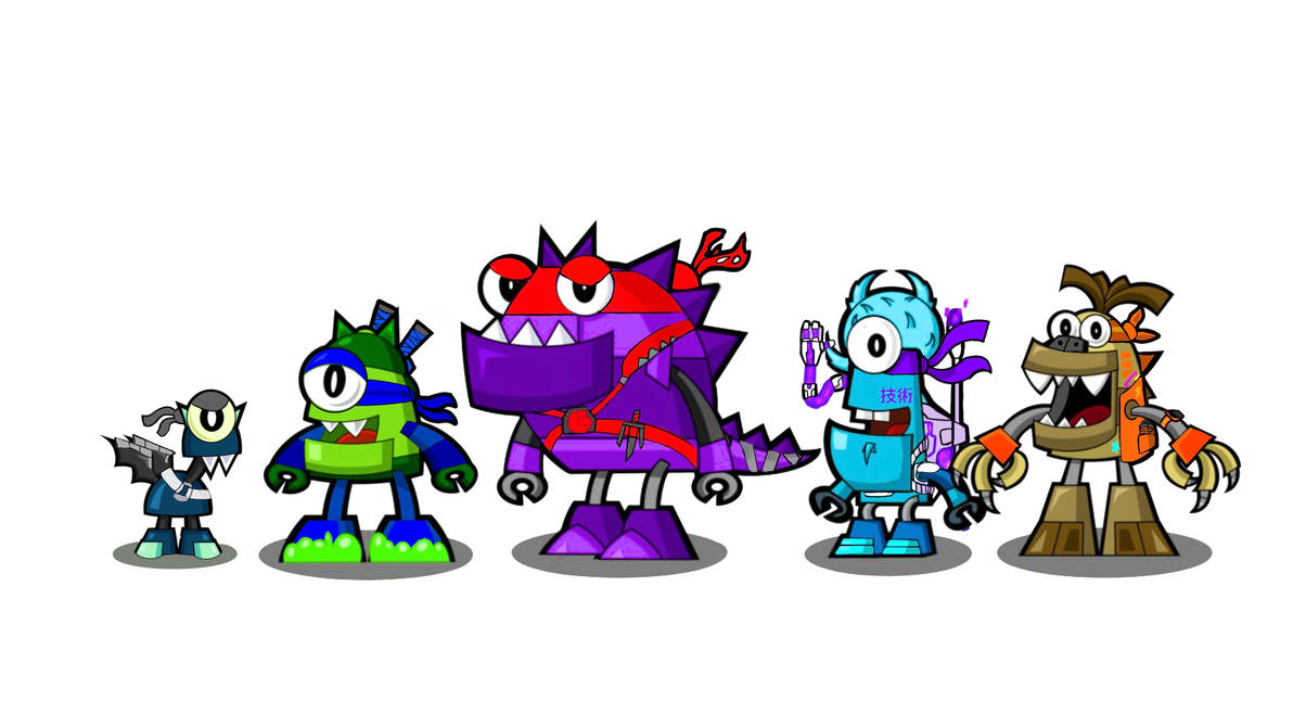 Mixels-team (2018) by cronnover on DeviantArt