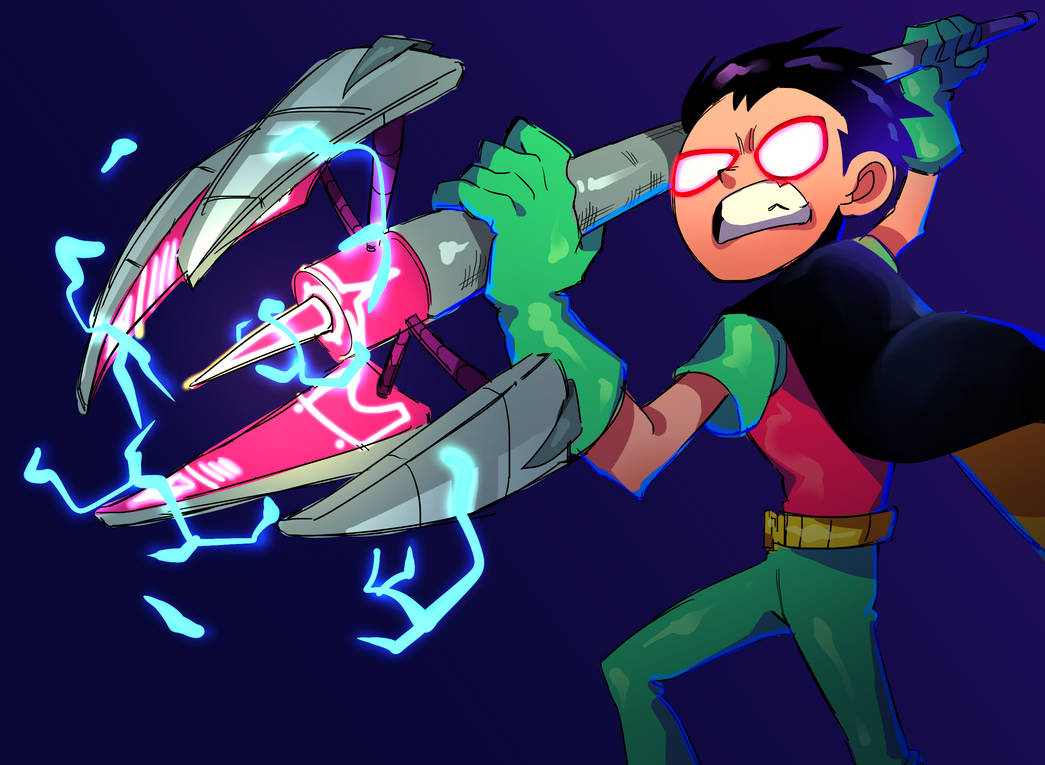 Teen Titans Go! Robin by Beaverda on DeviantArt