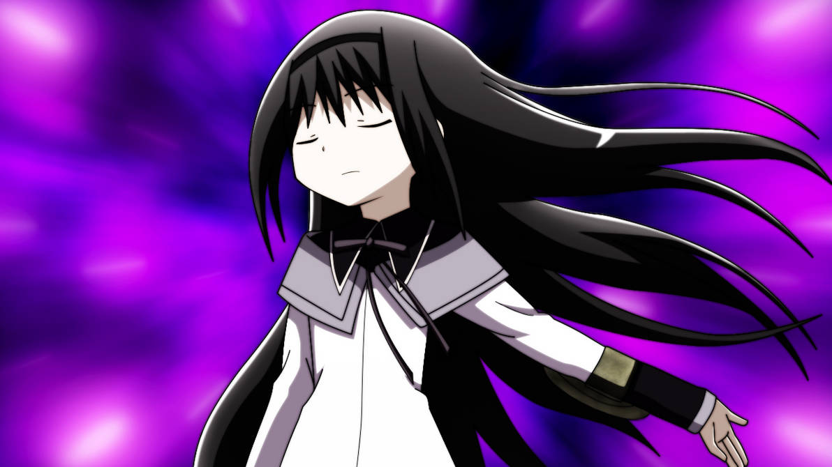 Akemi Homura Hair Flip by Gerardo007 on DeviantArt