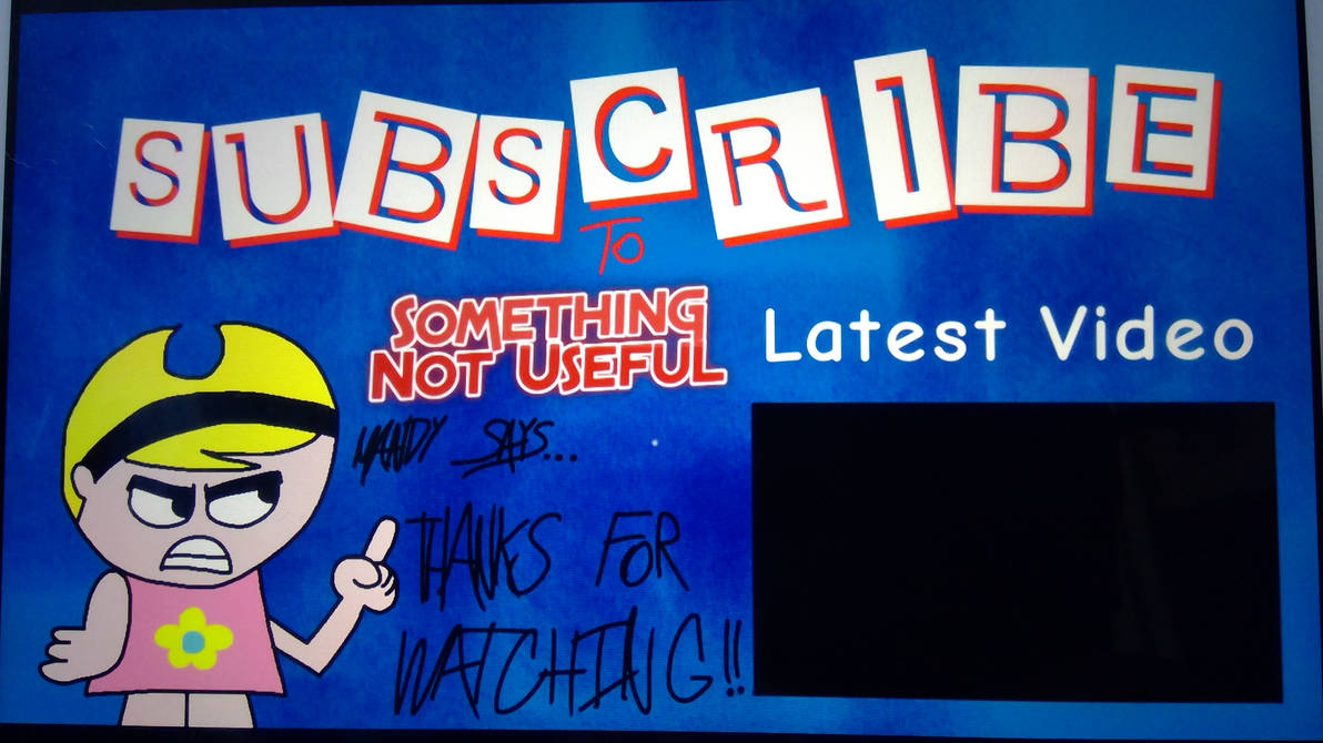Something Not Useful endcard by WannyManny on DeviantArt