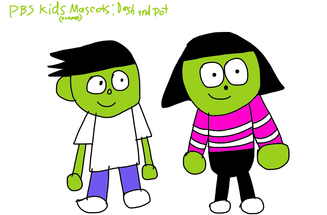 Main Page, Gallery Dot is the main mascot and also the co-host of PBS  KIDS. She is Dash's younger sister and Dee and Del's ol…