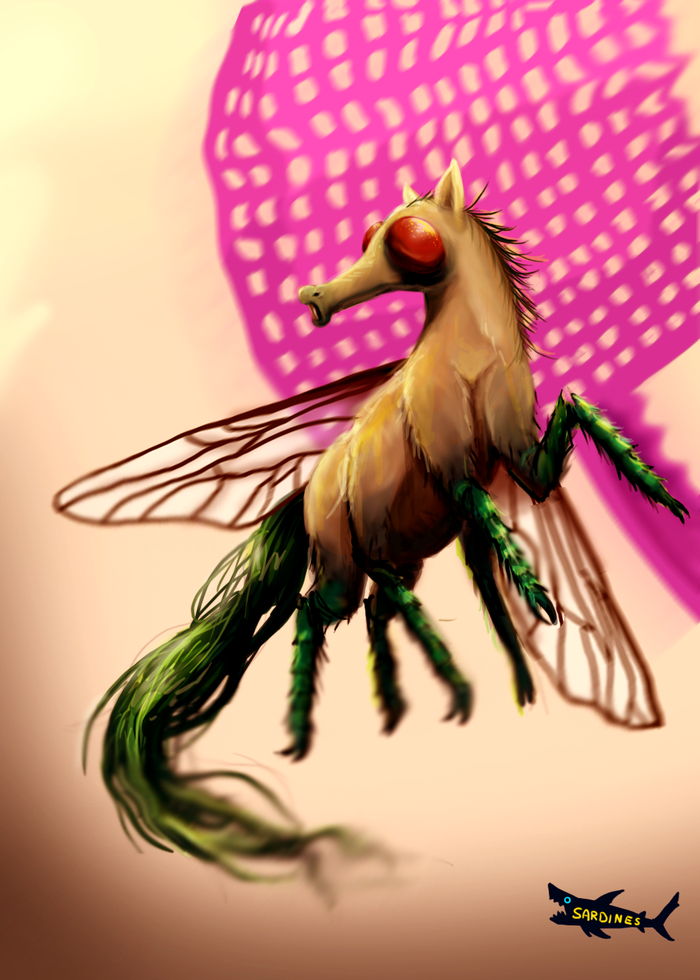 Horsefly + SPEEDPAINT VIDEO