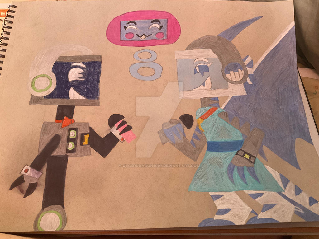 Fandroid Fnf FNF Idea Fandroid and Rhythm by CyberDragon1997 on DeviantArt