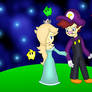 Waluigi and Rosalina wallpaper