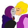 Raven x Jericho kiss