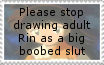 Sexualizing Rin Stamp