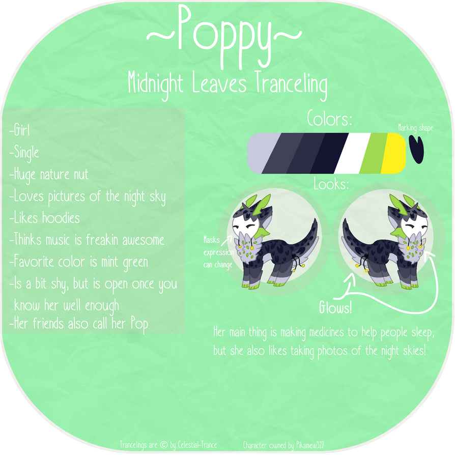 Poppy Reference by Pikamew322 on DeviantArt