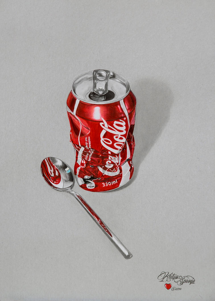 Coca-cola (drawing) by keillly on DeviantArt