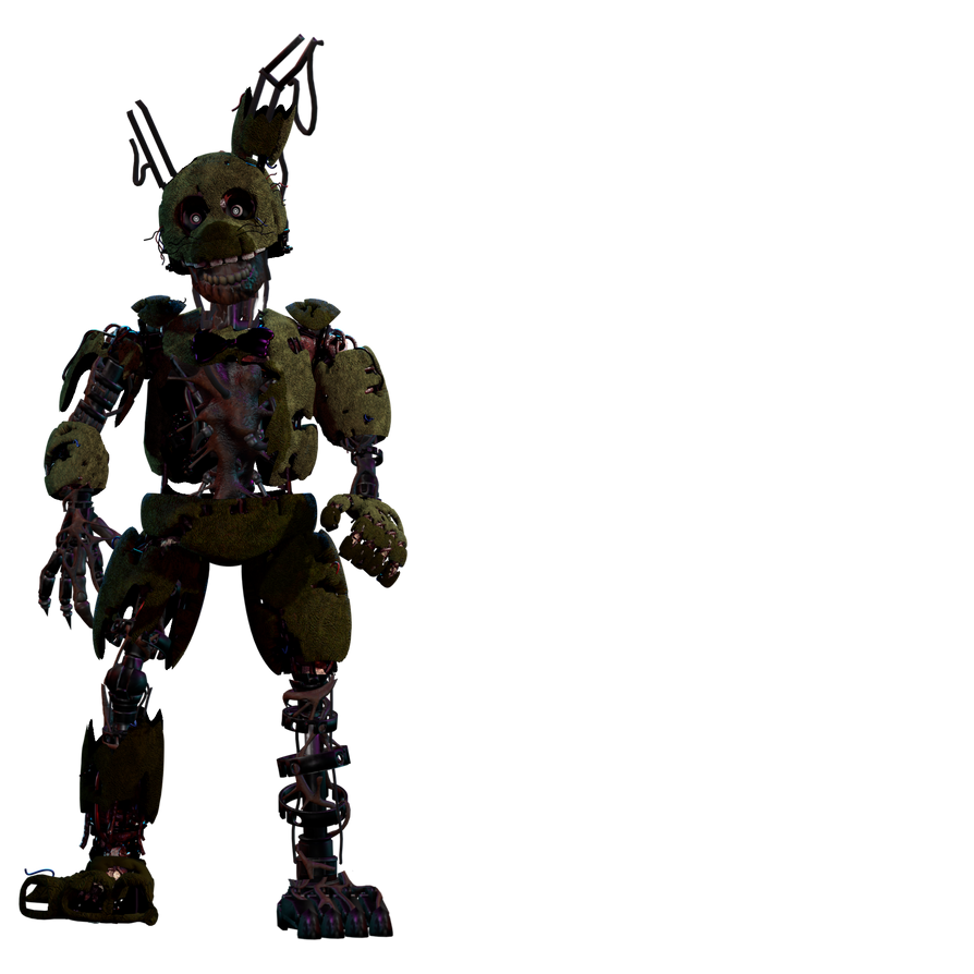 Ignited springtrap but with the endo of burntrap by nightmareral on ...
