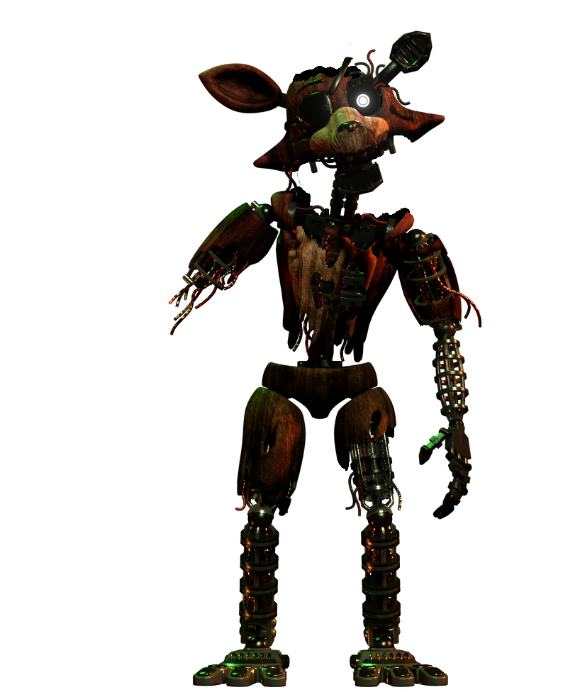 FFPS phantom foxy v2 by nightmareral on DeviantArt
