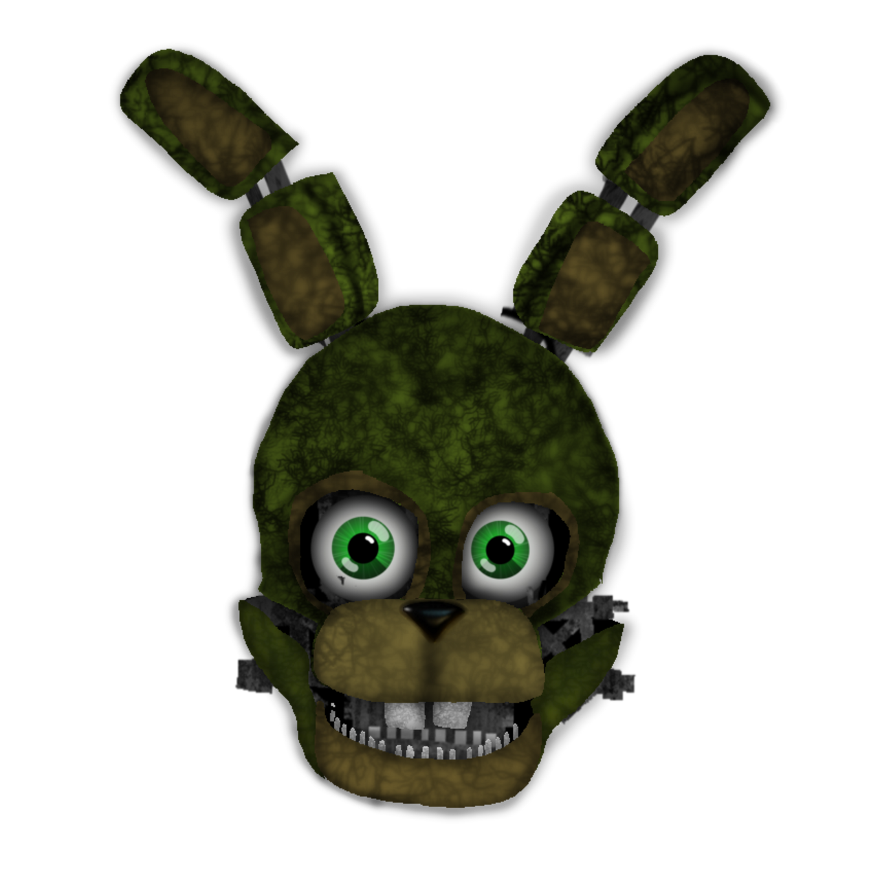 Springbonnie v2 head by nightmareral on DeviantArt