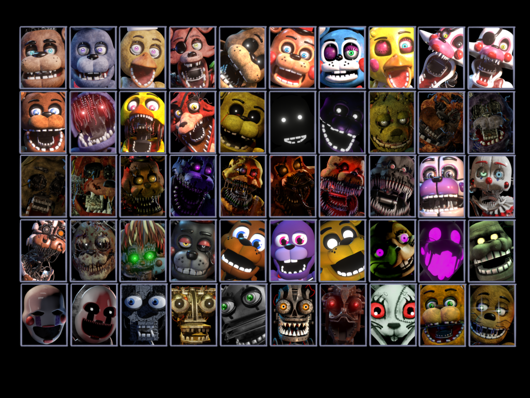 My ucn roster (edit) by nightmareral on DeviantArt