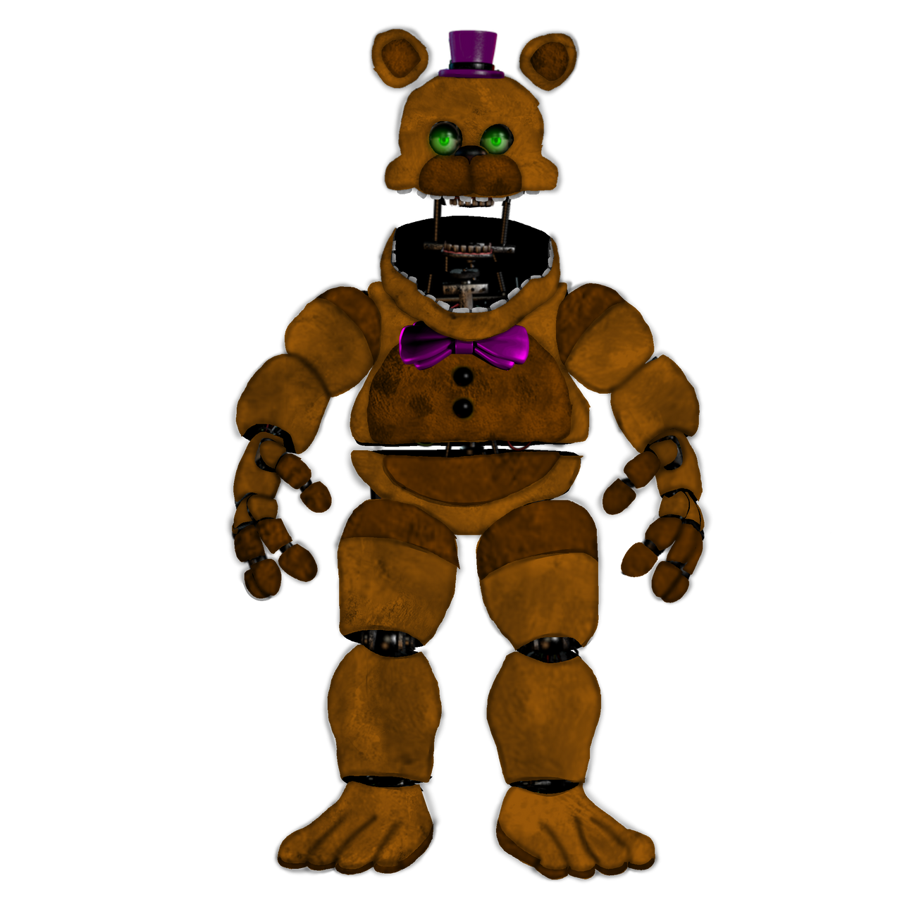 Frearbear Hand Fredbear (unnightmare fredbear) by nightmareral on DeviantArt