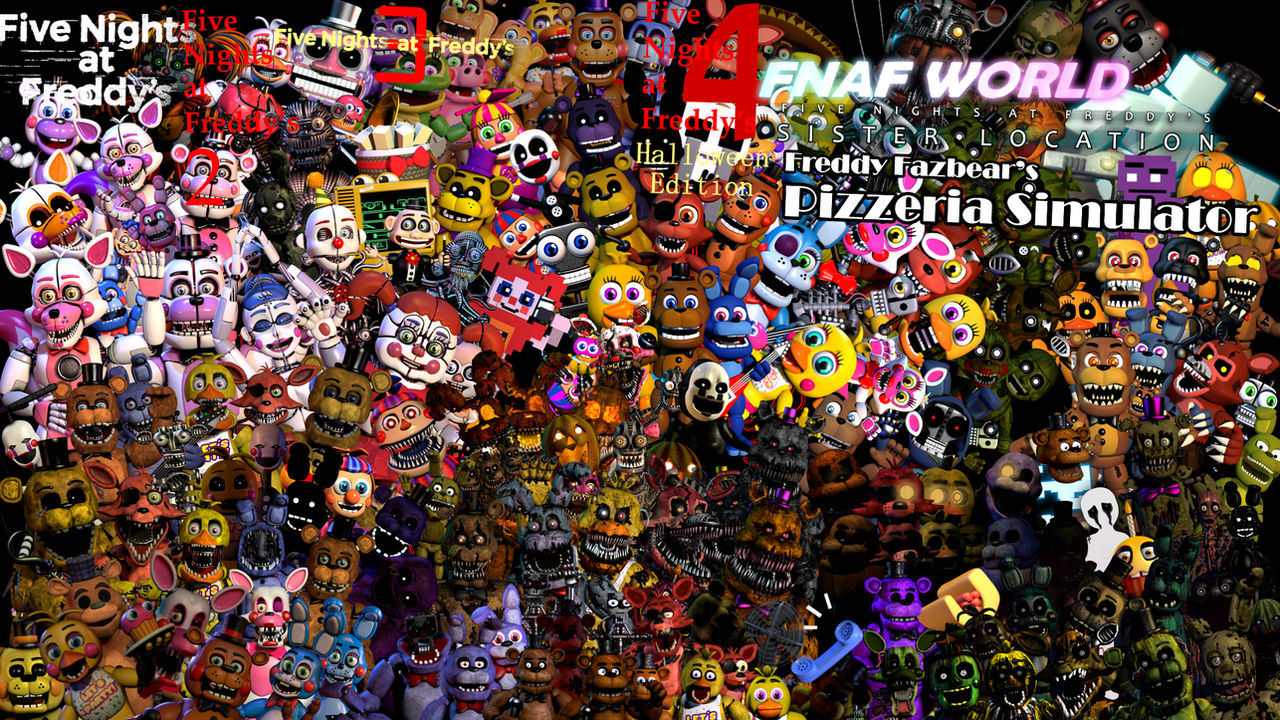Fnaf 1-FFPS poster by nightmareral on DeviantArt