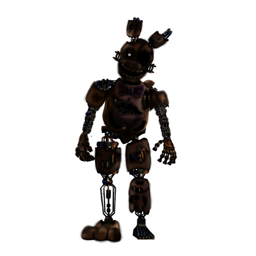 Ignited springbonnie by nightmareral on DeviantArt
