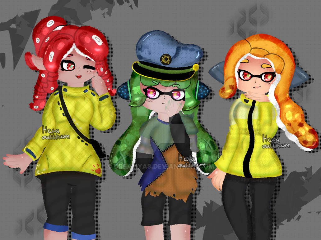 Splatoon Agent7 Splatoon agents own version by DreamYa8 on DeviantArt