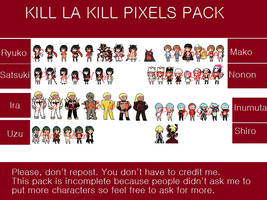 Kill la Kill Pixel Pack