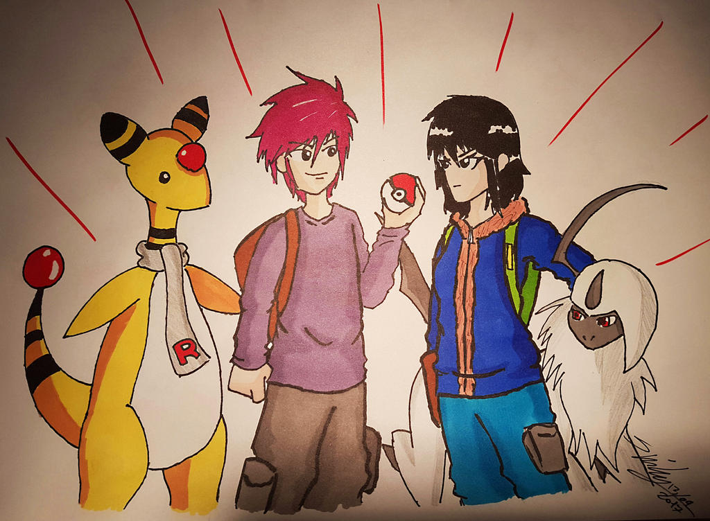 Pokemon Rivals by ImNamida on DeviantArt
