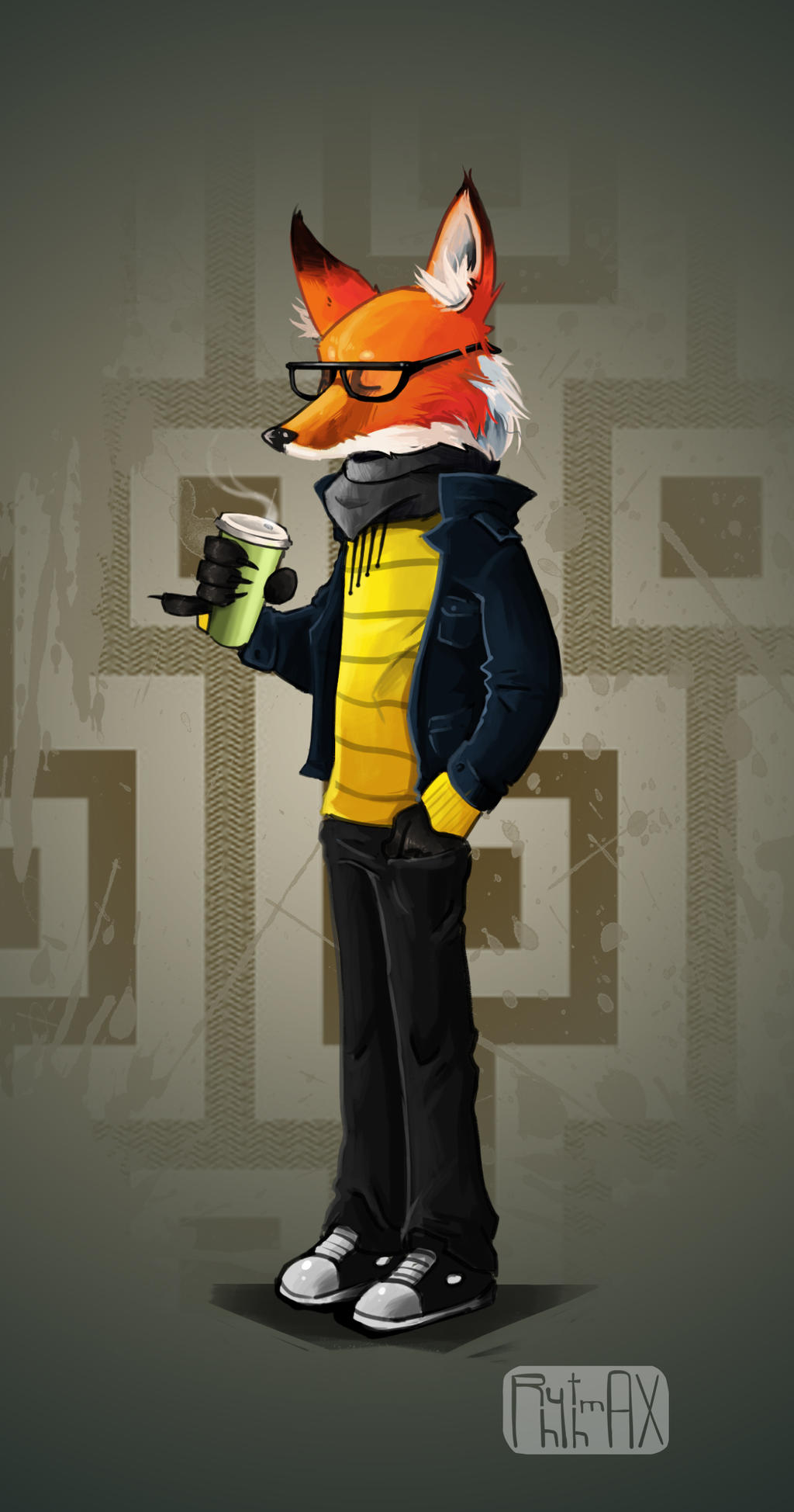 Hipster Fox