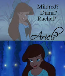Mildred, Diana, Rachel, Ariel