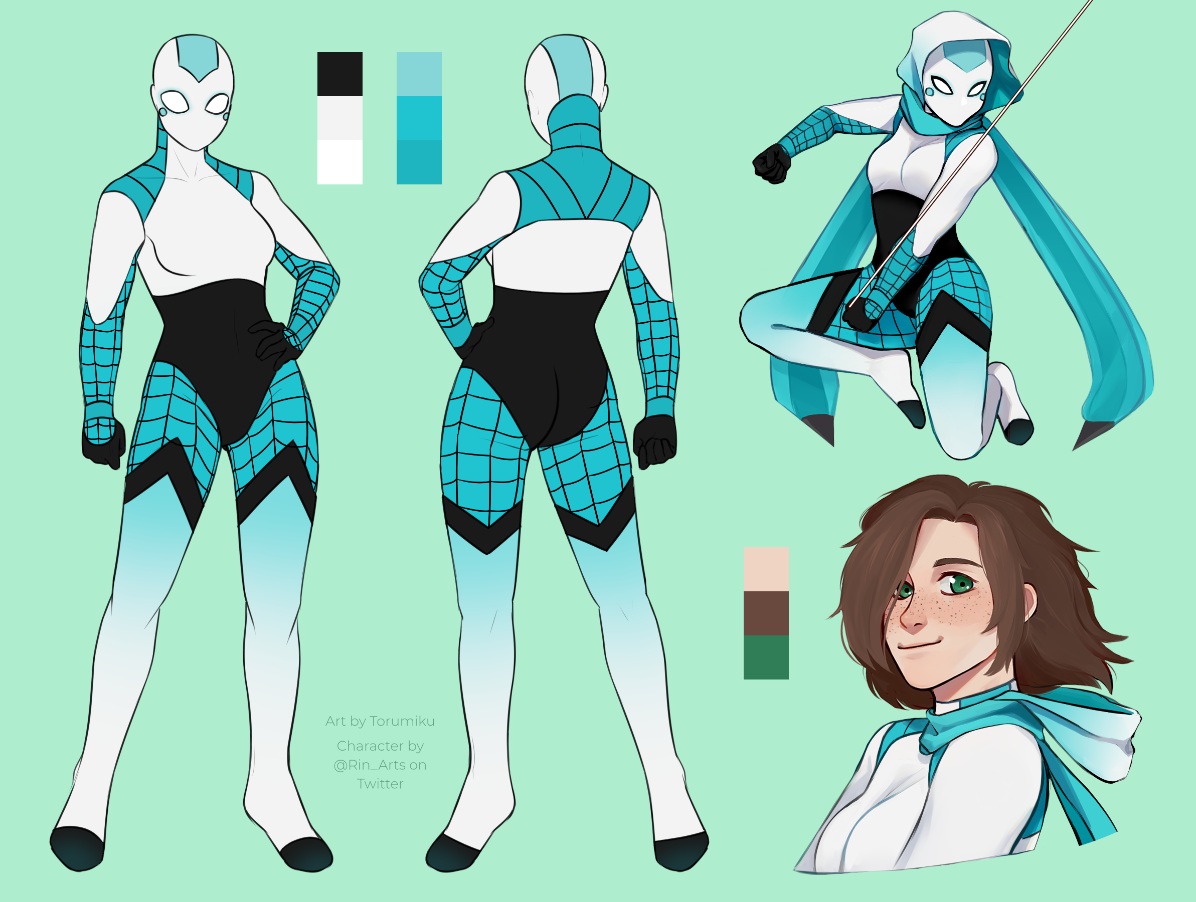 Spidersona Reference Commission by Torumiku on DeviantArt Spidersona Reference Commission by Torumiku on DeviantArt
