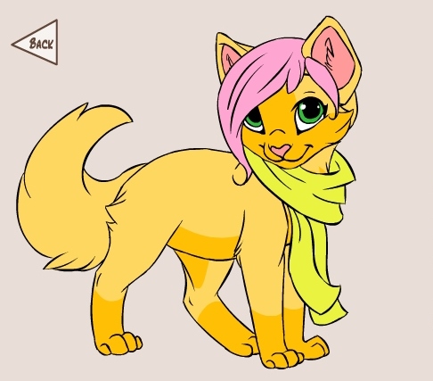 Fluttershy Cat