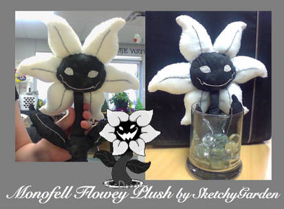 Monofell!Flowey Plush