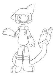 Updated Chibo-Robo (uncolored)