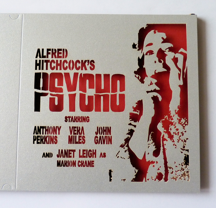 Psycho - Alfred Hitchcock - laser card