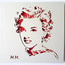 Marilyn Monroe - laser card