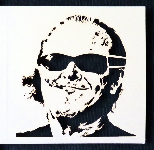 Jack Nicholson - laser card