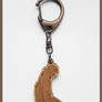 MICHAEL JACKSON - wood keyring