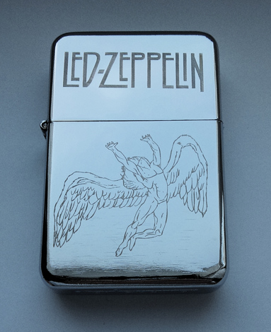 LED ZEPPELIN - engraved lighter